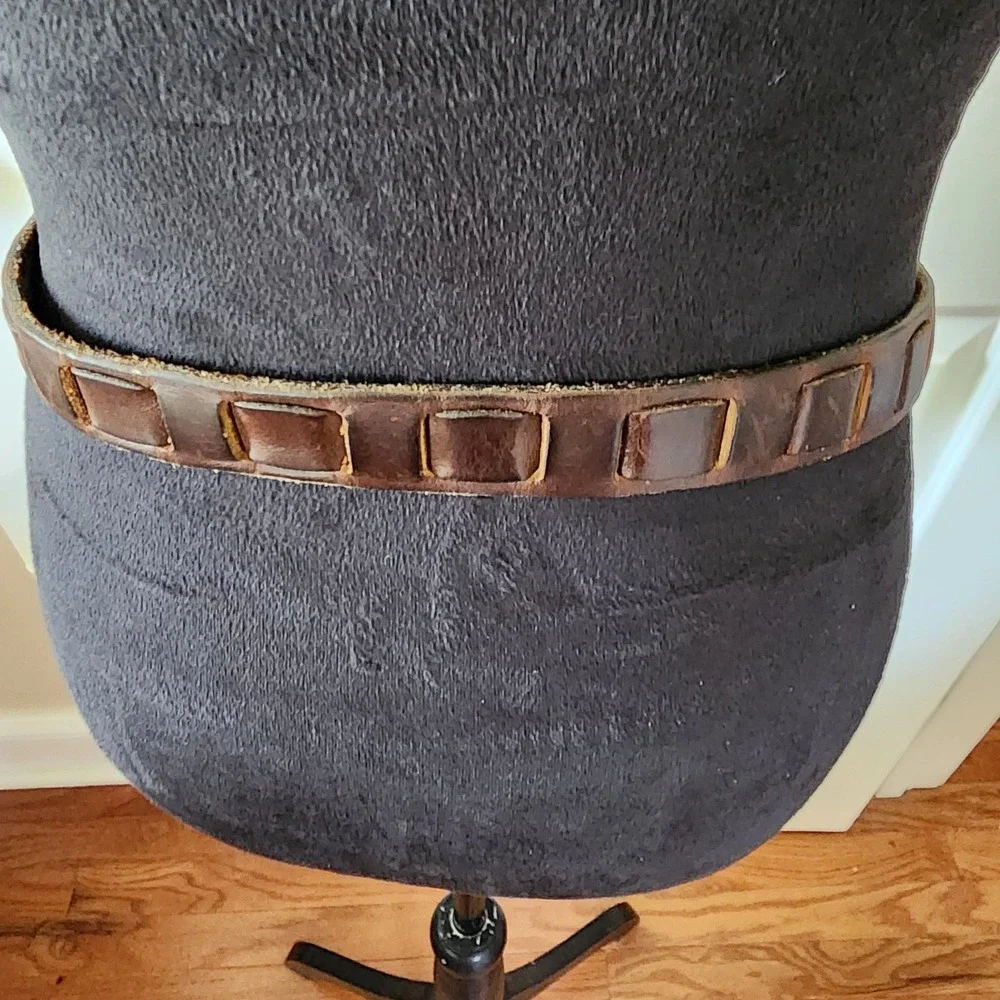 Women's Vintage 90'sBrown Adjustable Belt 37